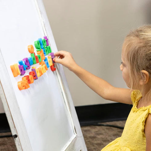Magnetic Whiteboard Contact Paper - Adhesive Dry Erase Board for Magnet, Peel and Stick Wall Decal for Kids Classroom,