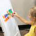 Magnetic Whiteboard Contact Paper - Adhesive Dry Erase Board for Magnet, Peel and Stick Wall Decal for Kids Classroom,