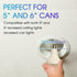 Energetic BR30 LED Recessed Light Bulb, 9W=75W, 2700K Soft White, 900LM, Dimmable Ceiling Flood Light, 2 Pack