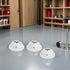 8pcs SUPVOX Rose-Shaped Self-Adhesive Swivel Caster Wheels with Brakes, Thickened Large Ball Design, Heavy Duty