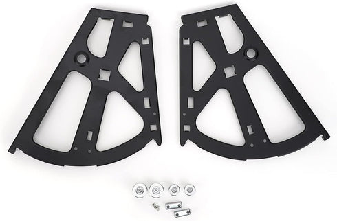 2 Respicefinem Layers Shoes Drawer Cabinet Hinges Flip Frames Shoes Turing Rack Replacement Fittings for Kitchen Living