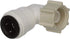 Watts AquaLock P-635 Quick Connect Female Swivel Elbow for Water Plumbing Lines, White, 1/2 Inch