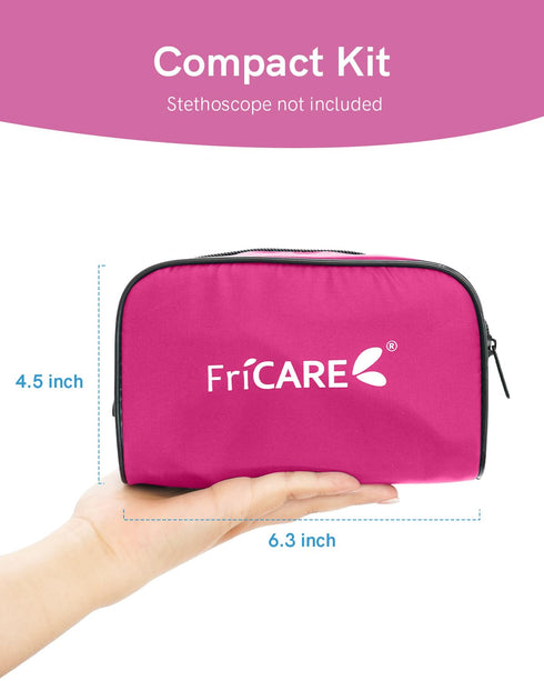 FriCARE Manual Blood Pressure Cuff for Nursing Students, Aneroid Sphygmomanometer for BP Monitoring, Home & Medical