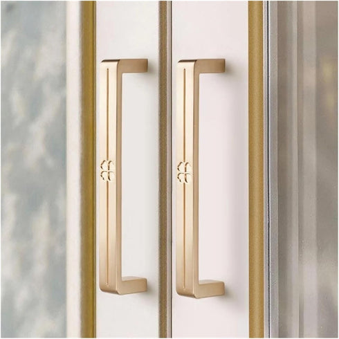 DLAHPJPT Handle(6488 192mm) Antique Kitchen Furniture Cabinet Drawer Pull Gold Zinc Alloy Vintage Wardrobe Drawer