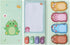 Dinosaur Sticky Notes Set - 360 Sheets Cute Cartoon Animal Dinosaur Self-Stick Memo Pads for Students, Office