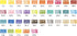 PASTA Drawing + Graphic Marker (10) with Sticky Notes, Assorted, KE-SP15-10