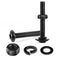 M8 x 40mm Flanged Button Head Socket Cap Screws - 10Pcs Stainless Steel Fully Threaded with Hex Spanner