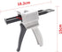 AB Glue Gun Dispensing Gun 50ml, Two-Component Epoxy Glue Gun 2:1/1:1 with 8 Mixing Nozzles, Suitable for Double