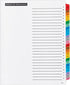 Table 'n Tabs Dividers, 26-Tab, Letter, 11677