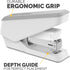 Fellowes LX840 EasyPress Office Stapler, One-Touch Small Stapler for Classroom, Home, and Office, 25 Sheet Capacity,