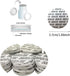 Pressure Sensitive Seals, Cap Liners, Bottle Seal, Foam Safety Tamper Resistant Gasket for Cosmetic Bottles (150 Pieces)