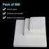 stonylab Weighing Paper, 75 x 75 mm Nitrogen-free Sample Weighing Papers, Pack of 500 for Laboratory Research