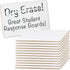 Really Good Stuff Non-Magnetic Dry Erase Boards, Set of 12, 6" x 9", Ideal for Home and School Learning, Reusable