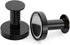Mavoro Strong Magnetic Hooks Set of 2, Heavy Duty Black Magnet Hooks for Hanging Coats and Bags, Neodymium 52 Rare Earth