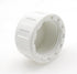10-Pack 1" White PVC Pipe Fittings End Female Thread Cap Plug Adapters for Plumbing Applications, Easy Install