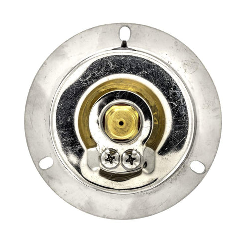 PIC Gauges PRO-204L-254R Panel Mount Front Flanged Glycerin Filled Industrial Pressure Gauge, 2.5" Dial