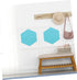 STOBOK 12 Pcs Felt Backdrop Wall Sticker with Self-adhesive Cork Board Tiles for Small Bulletin Board Decor