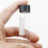 15ml Clear Glass Bottles Pack of 8 Small Liquid Sampling Vials with Write-on Spot and Graduations