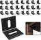 Table Top Fasteners, SEPTCITY 24PCS Adjustable Corner Brackets for Wood, Heavy Duty