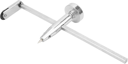 Dry Wall Circle Hole Cutter, Steel Shaft Plasterboard Saw with Adjustable Pivot Point for Easy Operation
