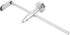 Dry Wall Circle Hole Cutter, Steel Shaft Plasterboard Saw with Adjustable Pivot Point for Easy Operation