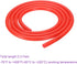 DMiotech 5/16"(8mm) ID 1/2"(12mm) OD 3.3 Feet Red Silicone Tube, Industrial Tubing for Water Air Pump
