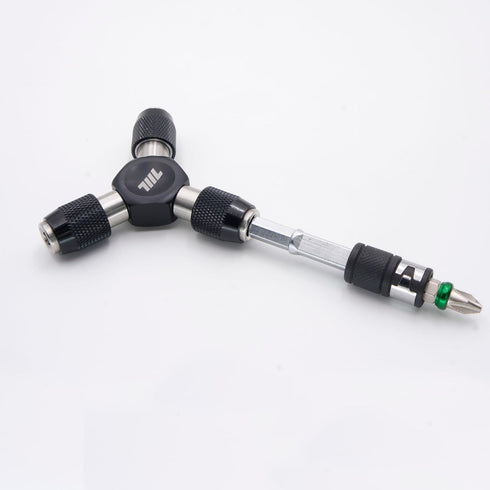 711L Hex Bit and Square Drive Socket 2 in 1 Extension, Swap Sockets for Screwdriver Bits with a Flick - 2PCS