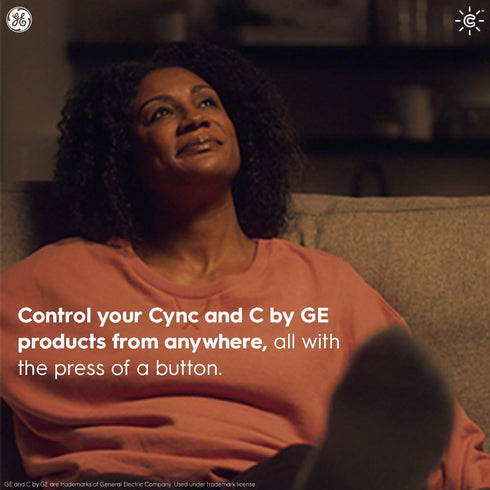 Cync GE Smart Remote, Wire-Free, Battery-Powered, White Tones Control, Bluetooth Remote