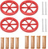Ender 3 Springs Upgrade Kit, Metal Bed Leveling Nuts + Hot Bed Springs for Ender 3/Pro/V2/Ender 5/Neo/S1/CR-10