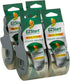 Duck EZ Start Packaging Tape, 4 Rolls with Dispensers, 220 Yards, Clear Packing Tape for Shipping (1.88 in. x 55 Yd.)
