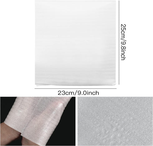 Foam Wrap Sheets Cushion Foam, 100 Pack for Moving, Shipping, Packaging, Storage, Safely Cushion Wrap for Dishes