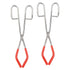 Labs Beaker Tongs, Rubber Coated Chemical Tool for 50mL-2000mL Beakers, Made of Steel with Rubber Sleeves