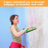 Horse Hair Wallpaper Brush, Two Rows of Short Hair Wallpaper Tools Multipurpose Wallpaper Smoothing Brush