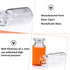 Borosilicate Glass Standard Crimp Headspace Vial, 20 ml Capacity, Pack of 100