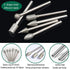 Stone Carving Set Diamond Burr Bits, 20PCS Polishing Kits Rotary Tools Accessories with 1/8 Shank For Carving, Engraving, Grinding, Polishing Stone, Rocks, Jewelry, Glass, Ceramics by shengbenhao