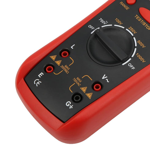 IT811 Insulation Resistance Tester, LCD Resistance Meter for Measuring Device, Megohm Meter