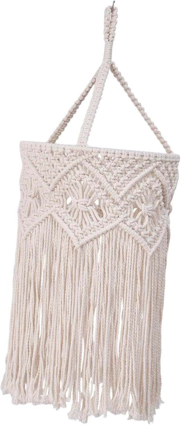 Macrame Ceiling Lamp Shade Lampshade Replacement Handwoven, Nordic Hanging Light Cover Boho