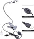 ZJchao Clip on Light, Makeup LED Lamp for Eyebrow, Lip, Beauty Salon, Desktop Reading Light with Clip