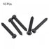 uxcell Hex Lag Screws 5/16" x 2" Carbon Steel Phillips Head Self-Tapping Bolts for Deck Building (10pcs)