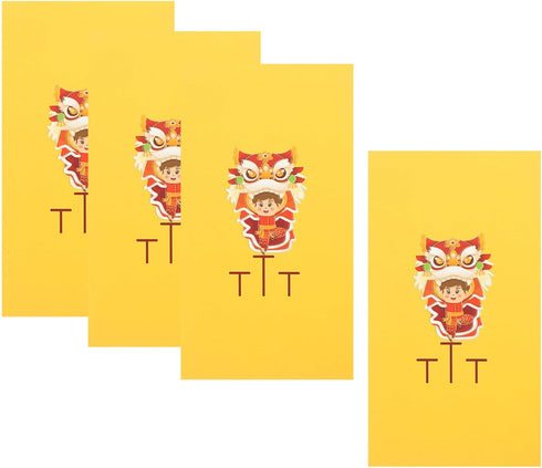 Gadpiparty Red Chinese Envelopes 2024 Year of the Dragon Red Packets Spring Festival Red Envelopes Lucky Money Red Packets Hong Bao for Spring Festival by Gadpiparty