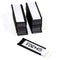 SmartSign Magnetic 'C' Channel Label Holders for Metal Racks and Shelves, 0.75" x 2", Pack of 25