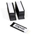 SmartSign Magnetic 'C' Channel Label Holders for Metal Racks and Shelves, 0.75" x 2", Pack of 25