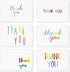 Juvale Thank You Cards with Envelopes - Bulk Blank Thank You Notes
