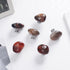 SHYYOULQE 3Pcs Drawer Pull Natural Stone Dressers Knob Cupboard Handle Elegant Furniture Handle Simple Bedside Cabinet