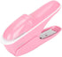 Stapleless Stapler, Pink Staple Free Hand Tool for Office School, Comfortable Handle for Paper Binding