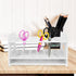 Scissors Rack Organizer, Art Craft Supplies Classroom Test Tube Display Rack for Office Desk