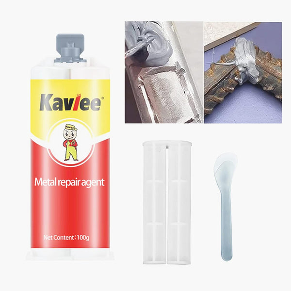 AB Glue Waterproof Sealant, All-Purpose Repair Glue, Casting Repair Glue for Metal, 2PCS Magic Welding Glue for