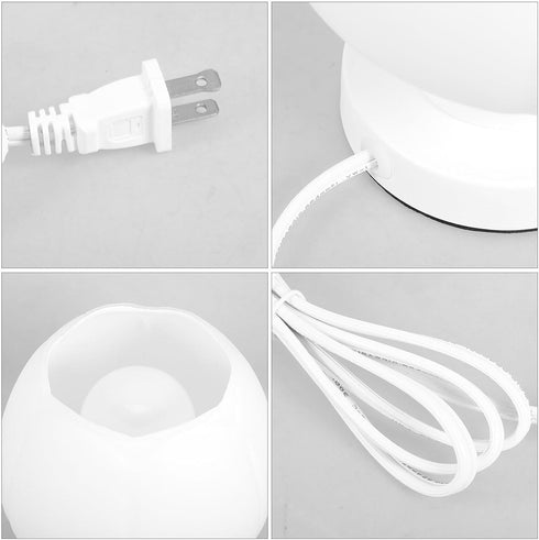 Dimming SEWACC Portable Touch Sensor Bedside Table Lamp with Adjustable and USB Charging Port Color Changing Night