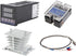 YXQ REX-C100 Temperature Thermostat Controllers, Digital Intelligent PID LED, 100-240VAC, K Sensor, 40A Solid State