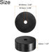 uxcell 4pcs Rubber Spacers, 100mm OD, 15mm ID, 40mm Height Round Anti Vibration Spacer for Home Car Accessories